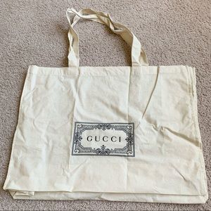 Authentic Gucci Canvas Dust Bag